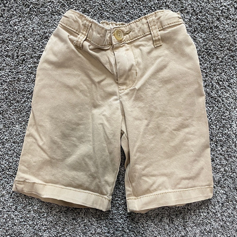 Boys Faded Glory khaki colored shorts